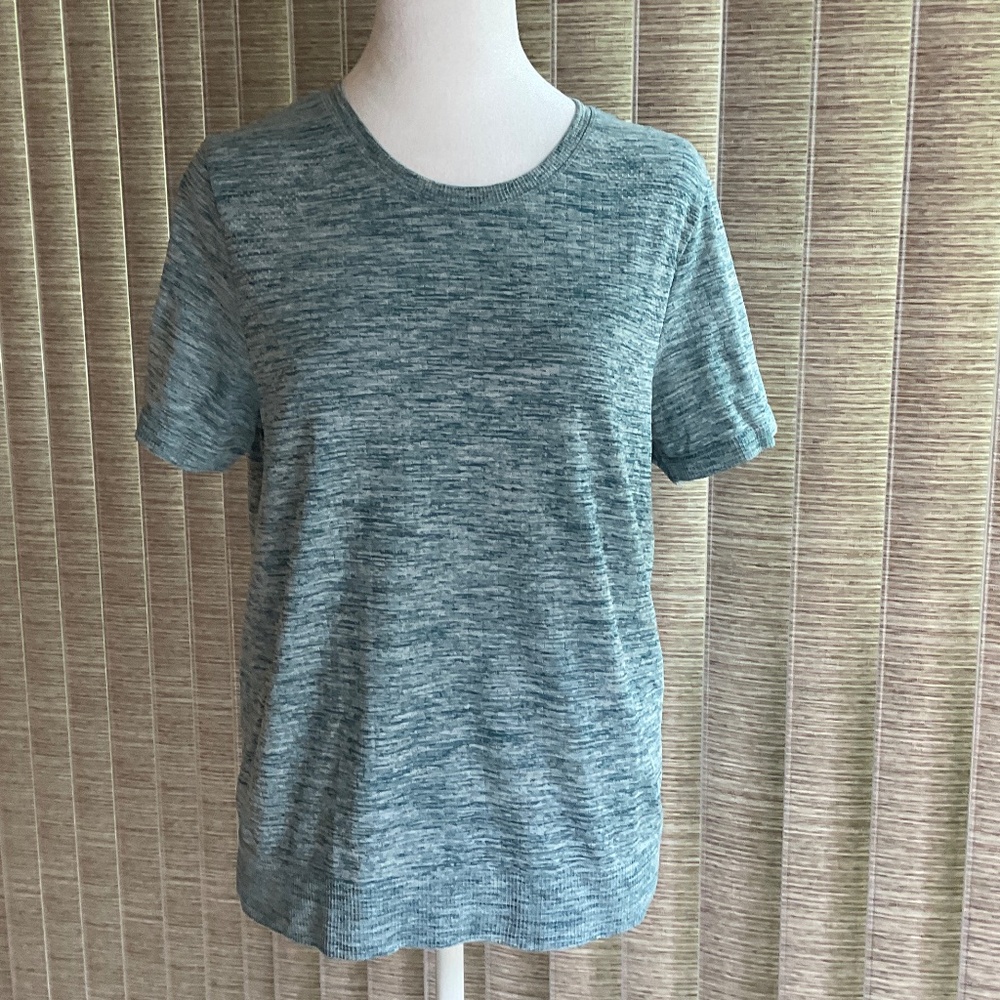 Athlete Top Heather  Blue Size M Activewear